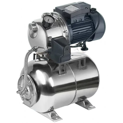 Unipump AUTO JS 100-50-S Станция автоматического водоснабжения 0,75 кВт, 1x220 В, бак 50 л из нерж. стали