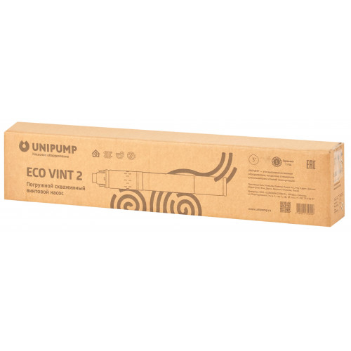 Unipump ECO VINT 2 винтовой скважинный насос 0,55 кВт, кабель 20 метров