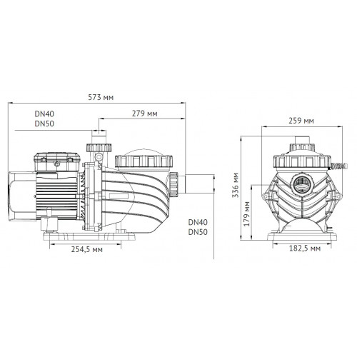 Unipump JET POOL SPP 1800 насос для бассейна с предфильтром