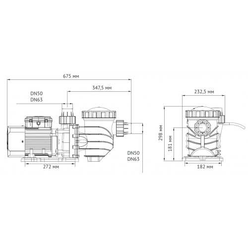 Unipump JET POOL SPP 2400T насос для бассейна с предфильтром