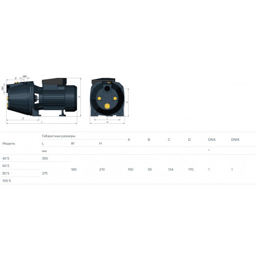 Unipump JET 80 S Поверхностный насос